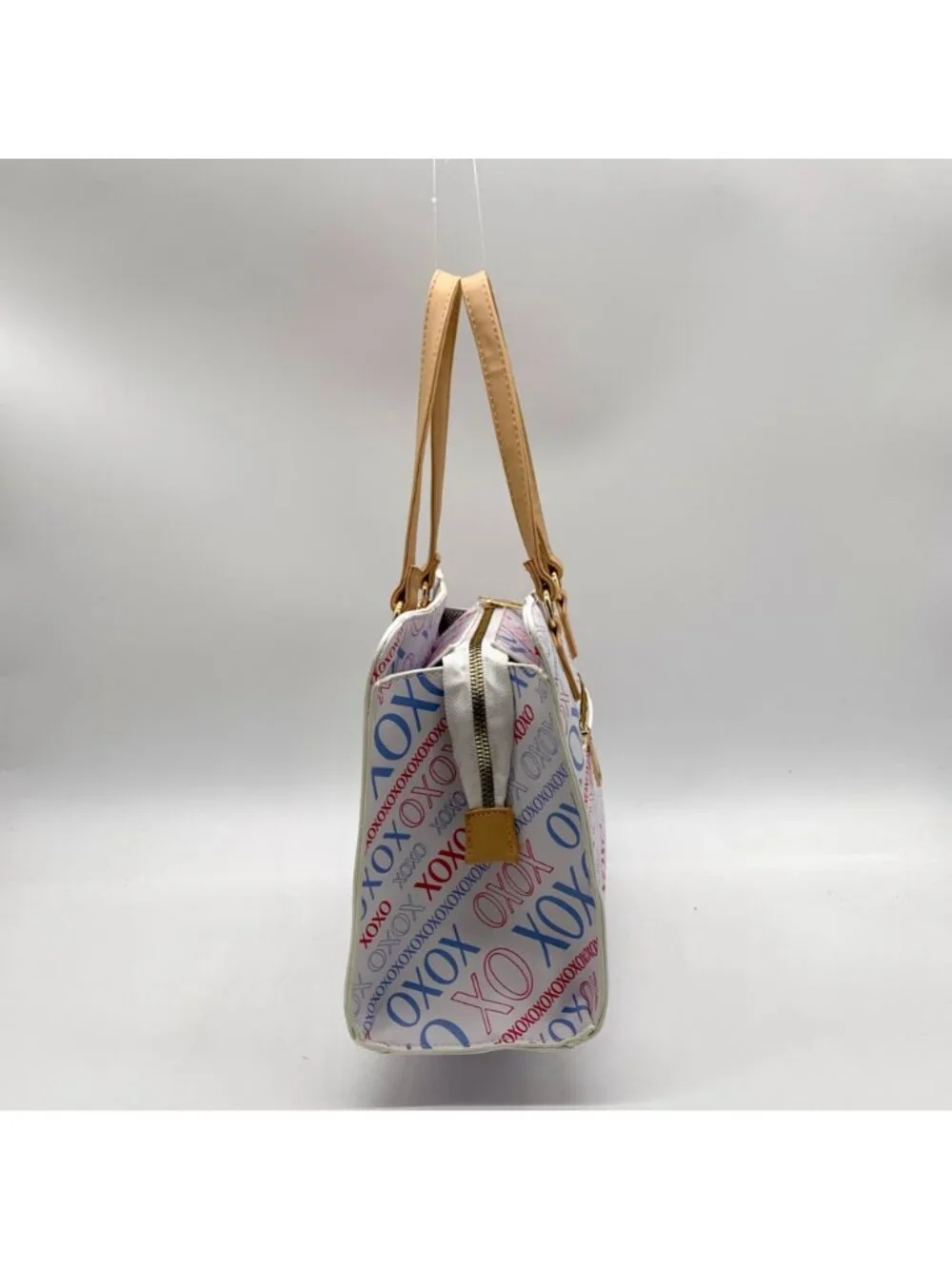 Xoxo White Satchel Bag